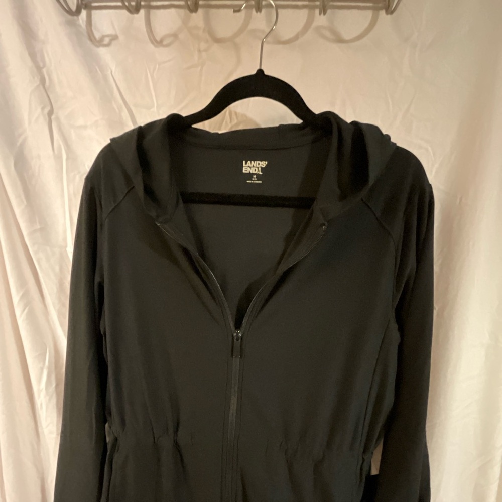 Lands’ End Softest Touch Long Sleeve Full zip Tunic